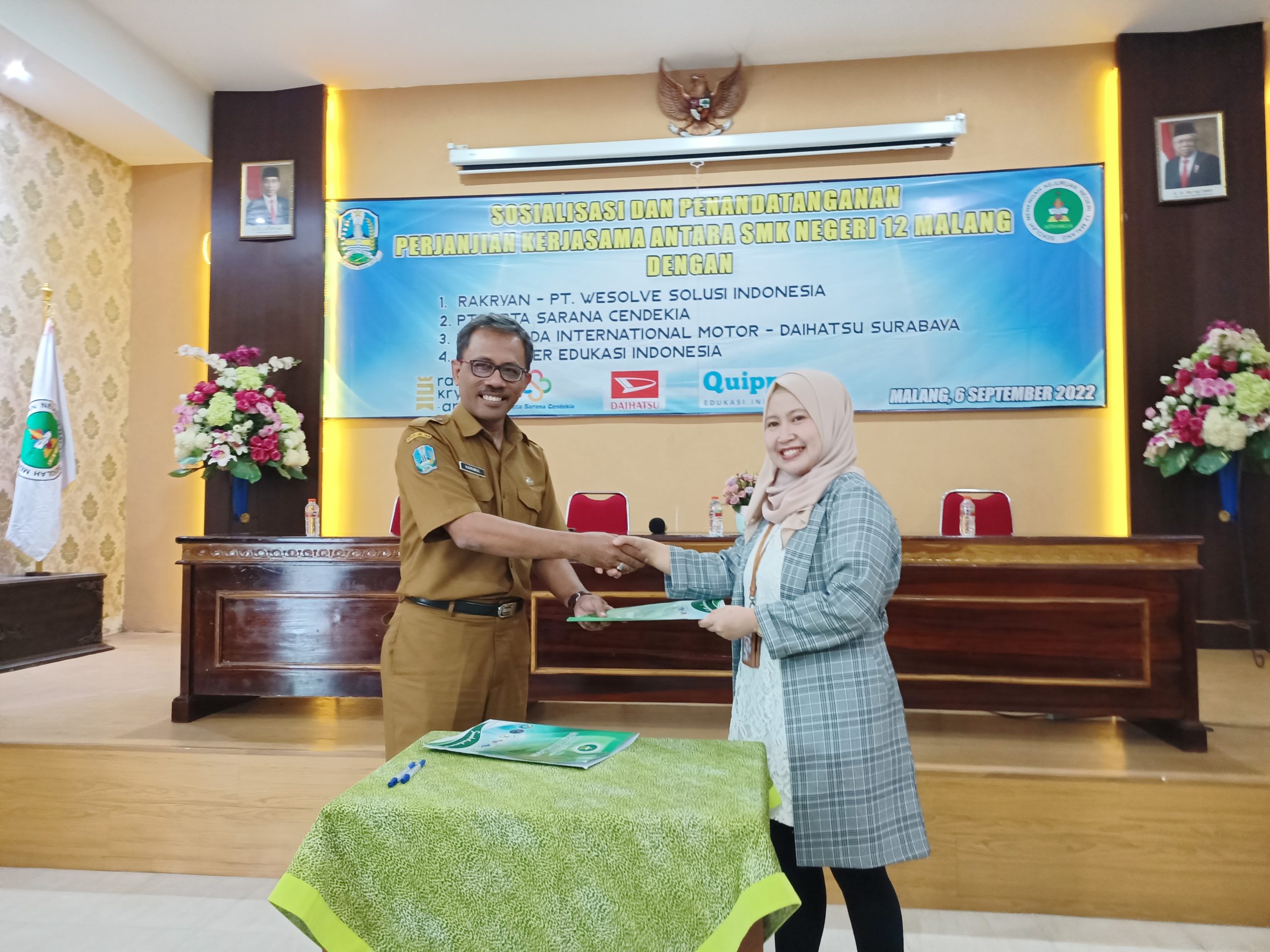 Sosialisasi Kelas Pajak Bersama Pt Cipta Sarana Cendekia Smk Negeri